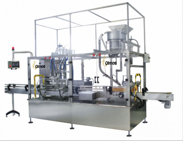 compact, filling and capping machine